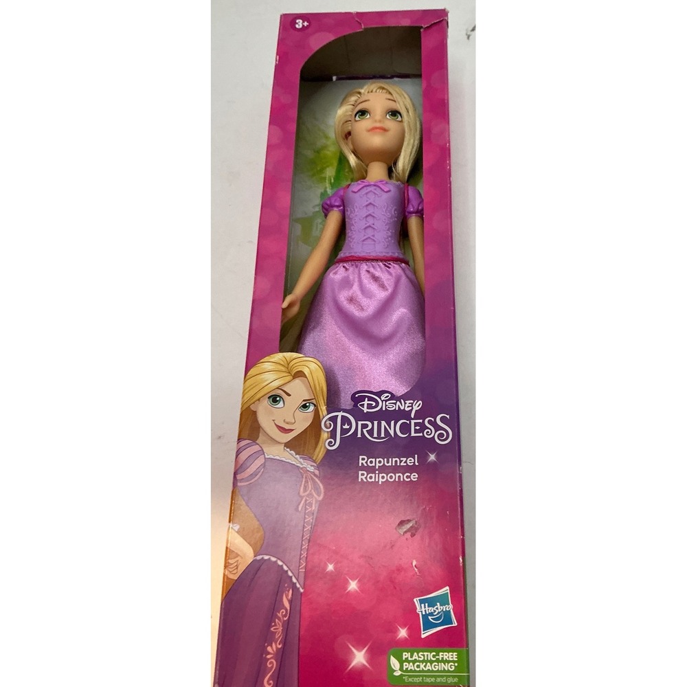 Disney‎ Hasbro Rapunzel Doll Purple Gown Tiara 11 inch Fashion Toy NWT